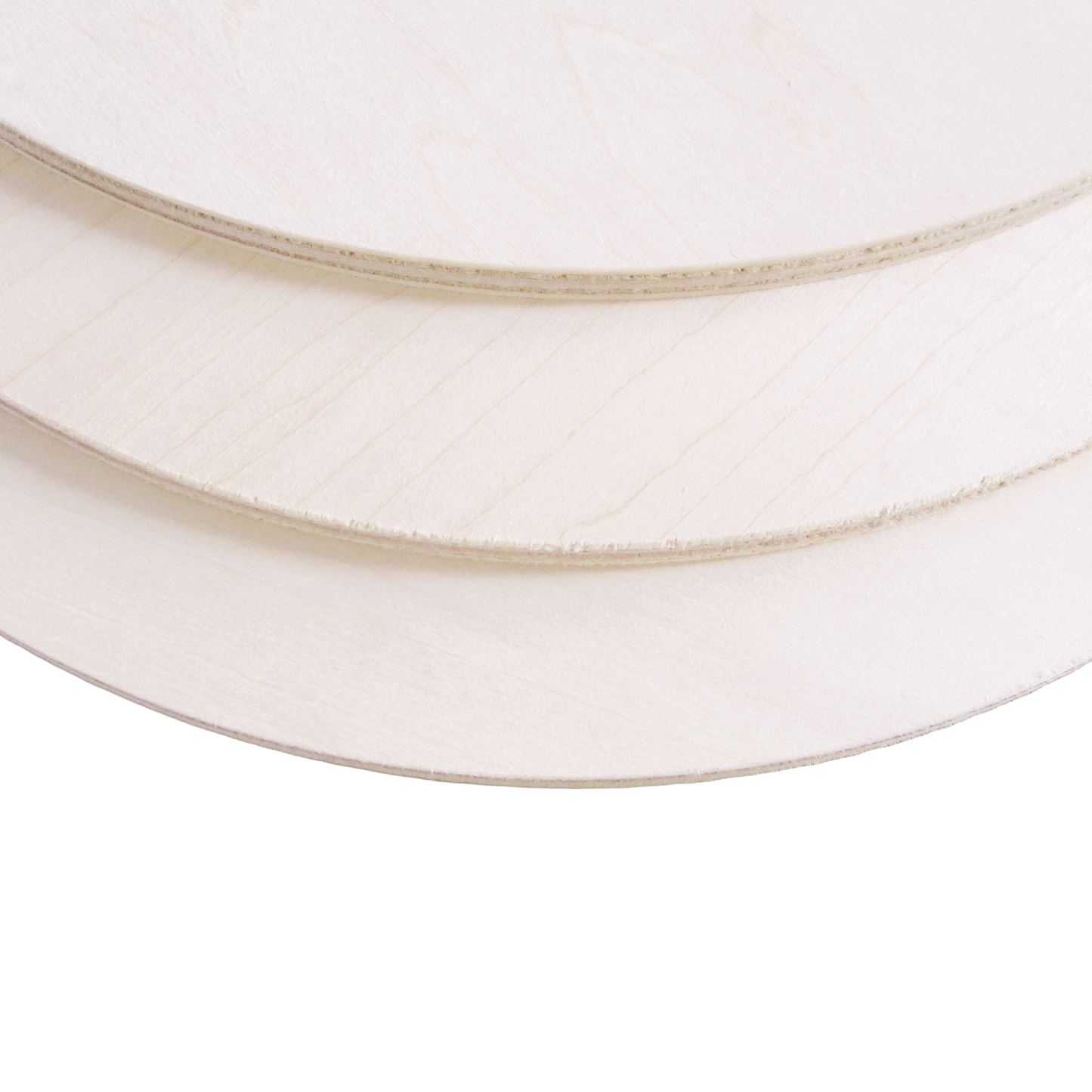 Round 1/8" Baltic Birch Plywood B/BB Grade Circle Cutouts 11.8" By TOMATO.WED